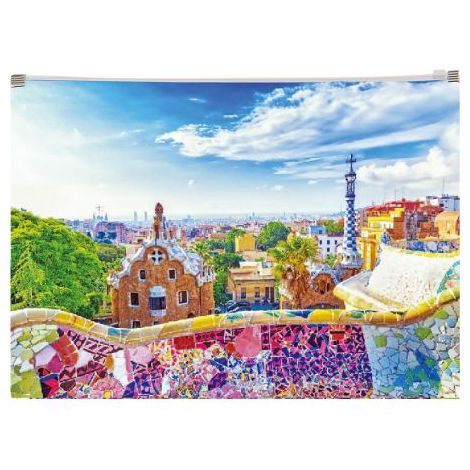 Koperta z suwakiem Panta A4 Barcelona